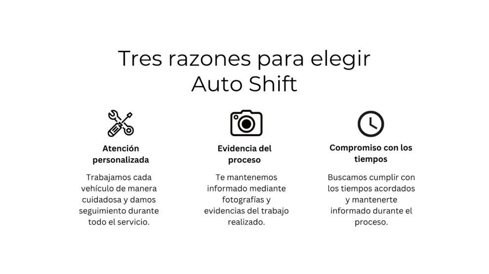 3 razones para elegir Auto Shift